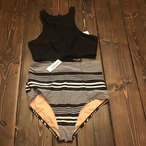Brand new with tags! High waist Old Navy swimsuit